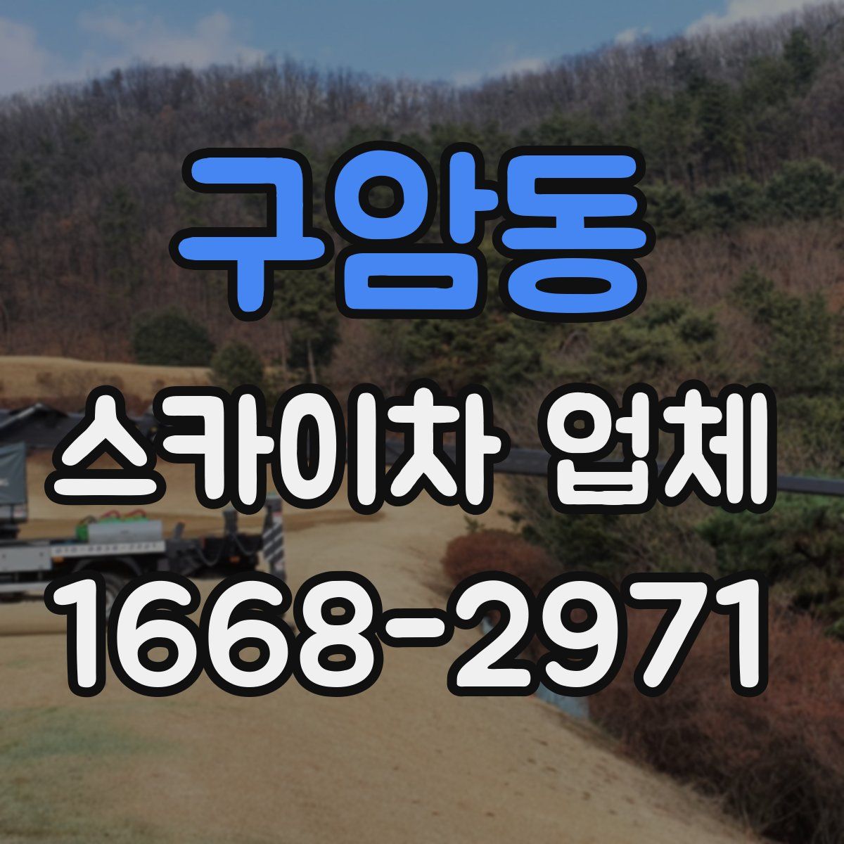 구암동 스카이차 업체