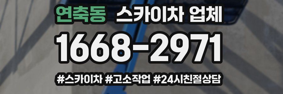 연축동 스카이차 업체