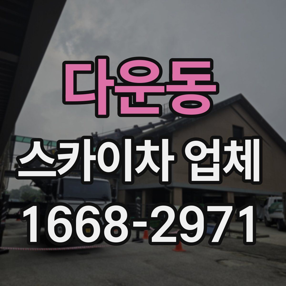 다운동 스카이차 업체