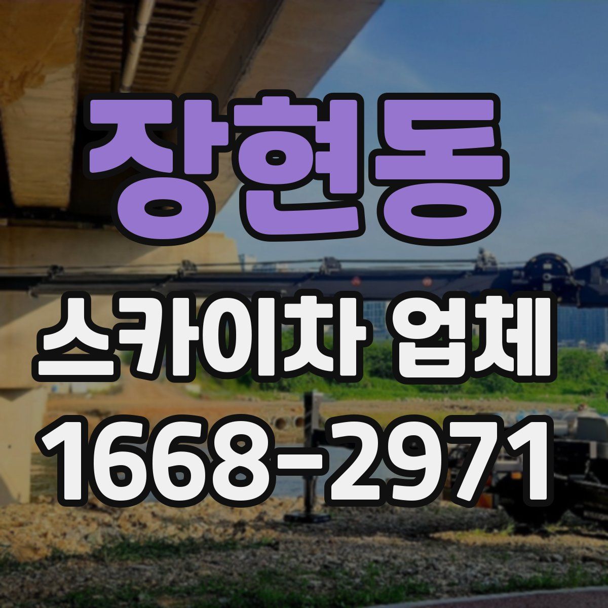 장현동 스카이차 업체
