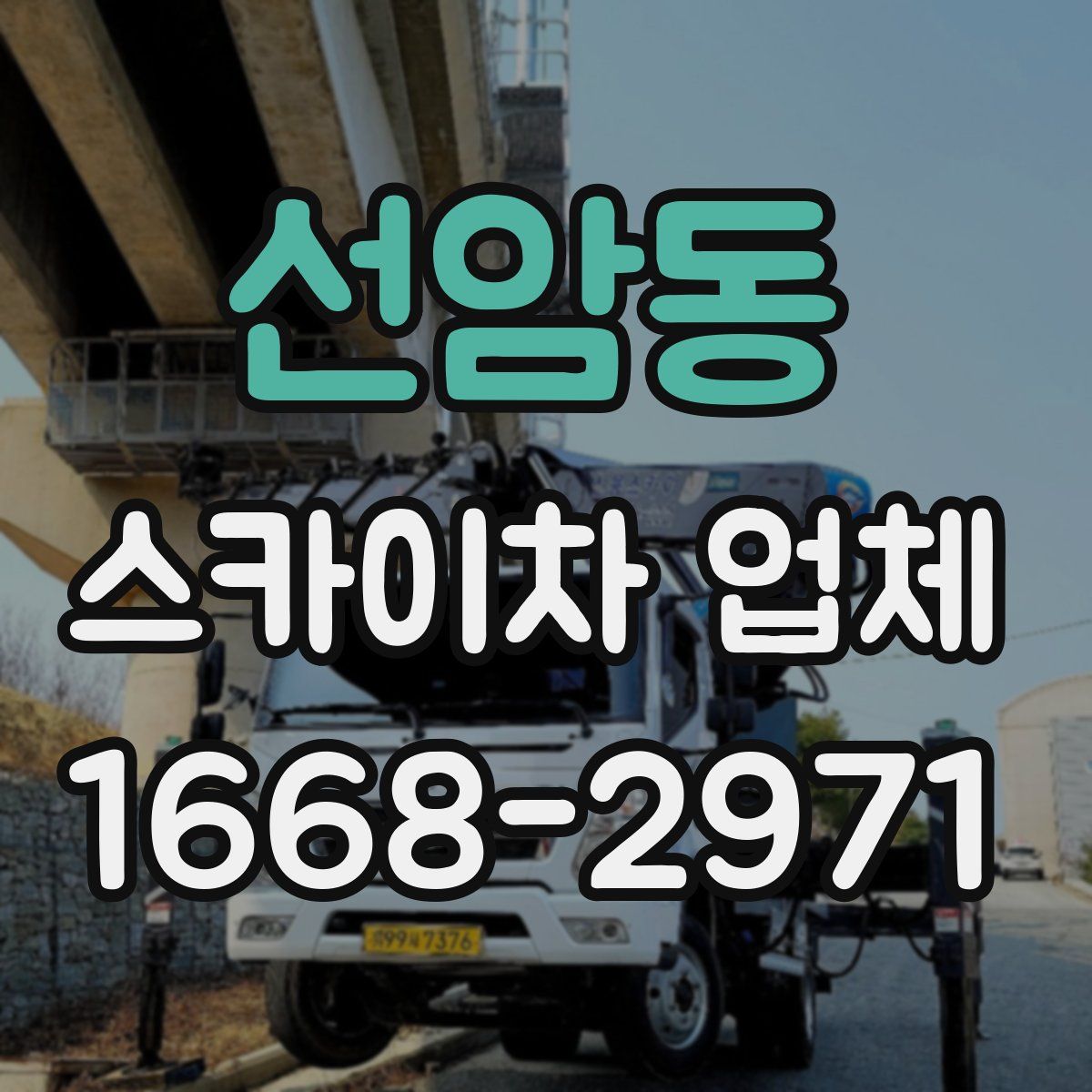 선암동 스카이차 업체