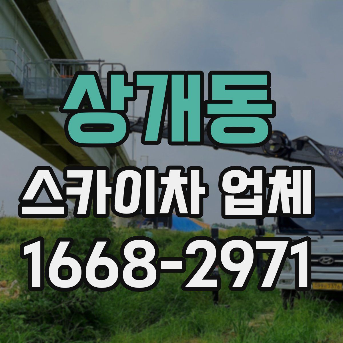 상개동 스카이차 업체