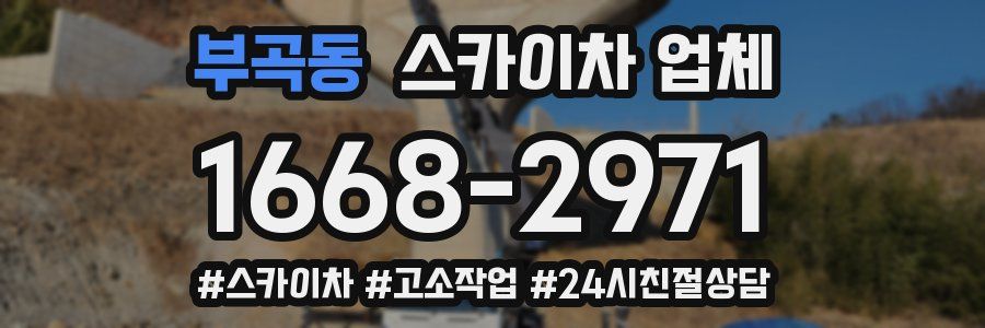 부곡동 스카이차 업체