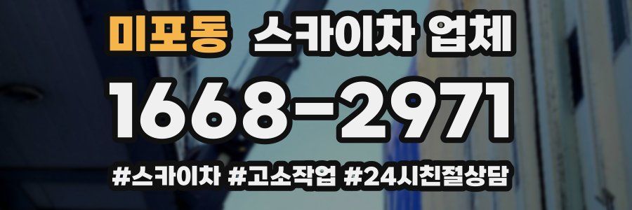 미포동 스카이차 업체