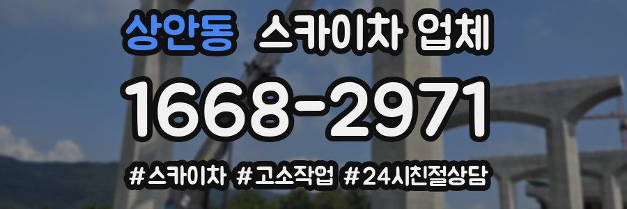 상안동 스카이차 업체