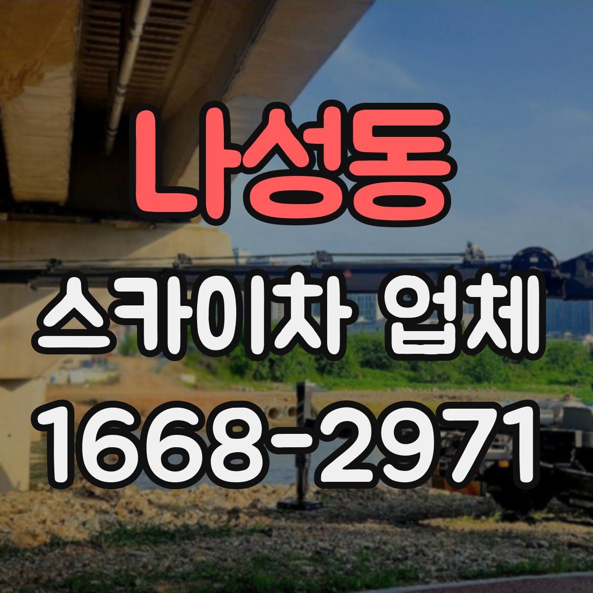 나성동 스카이차 업체