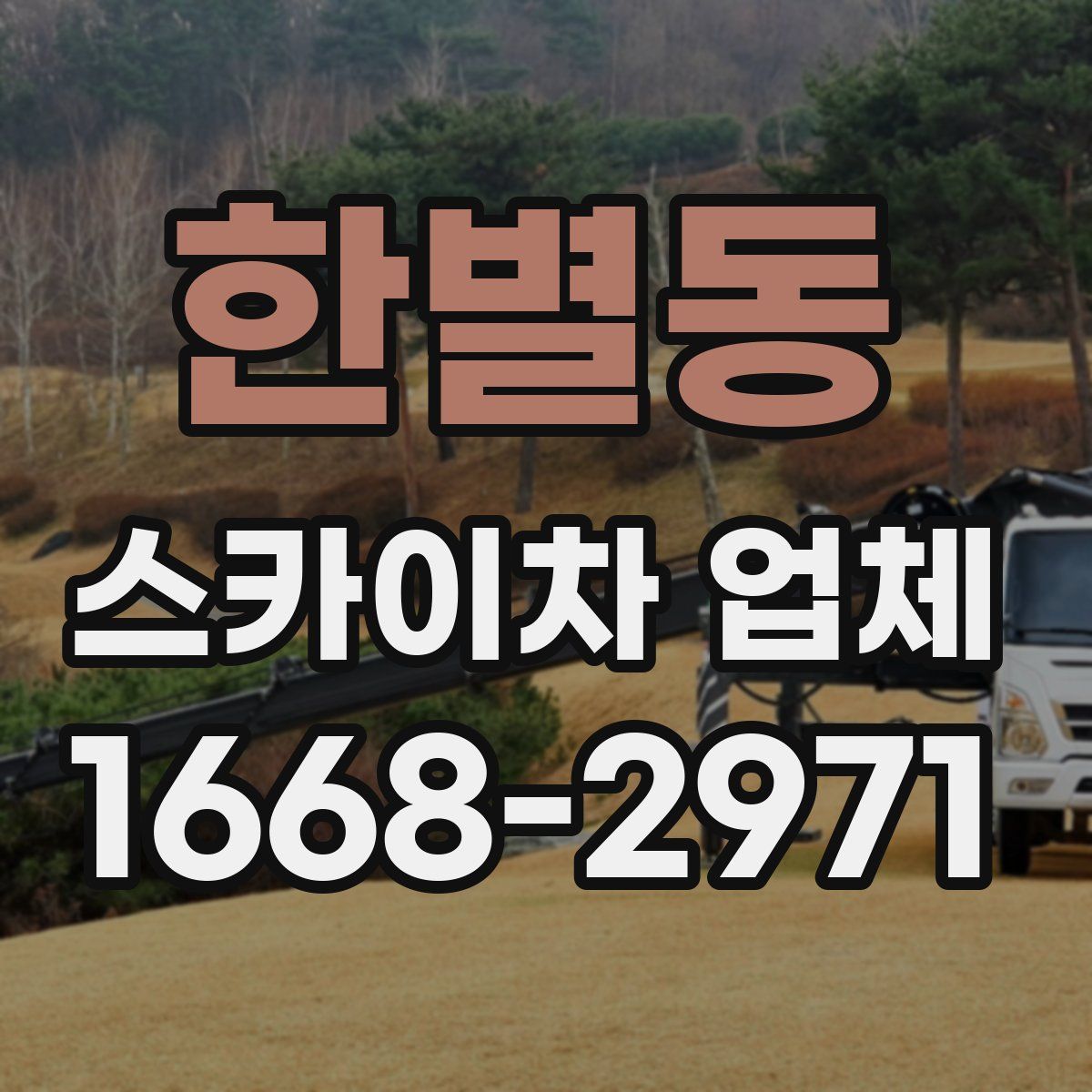한별동 스카이차 업체