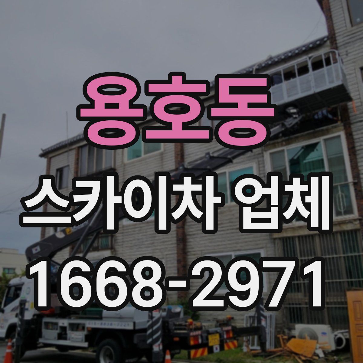 용호동 스카이차 업체