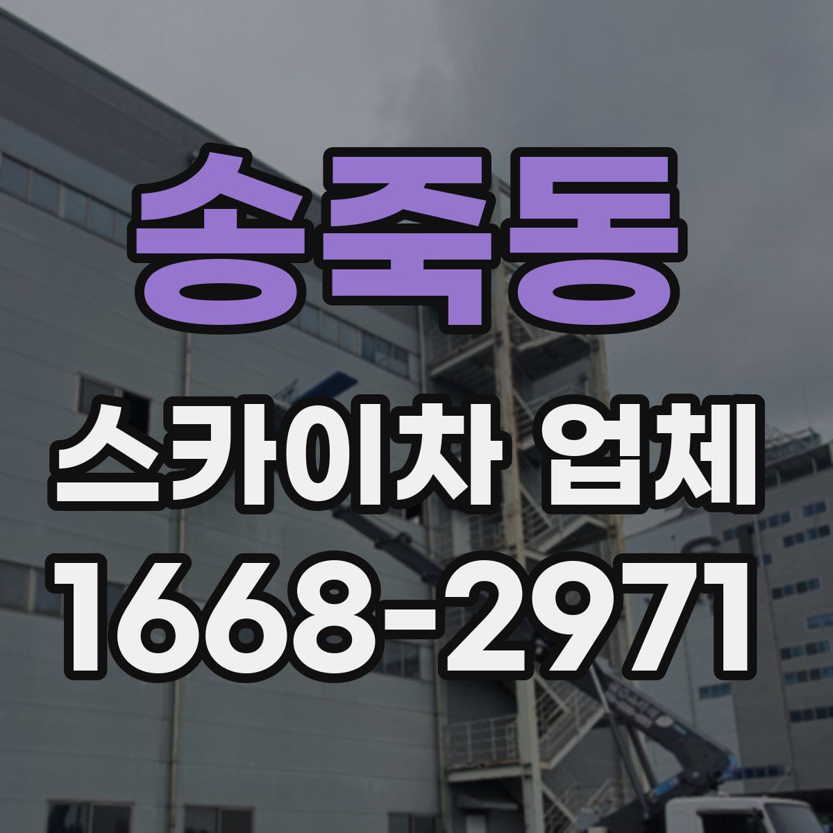 송죽동 스카이차 업체
