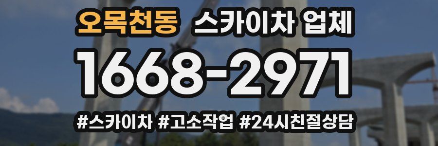 오목천동 스카이차 업체