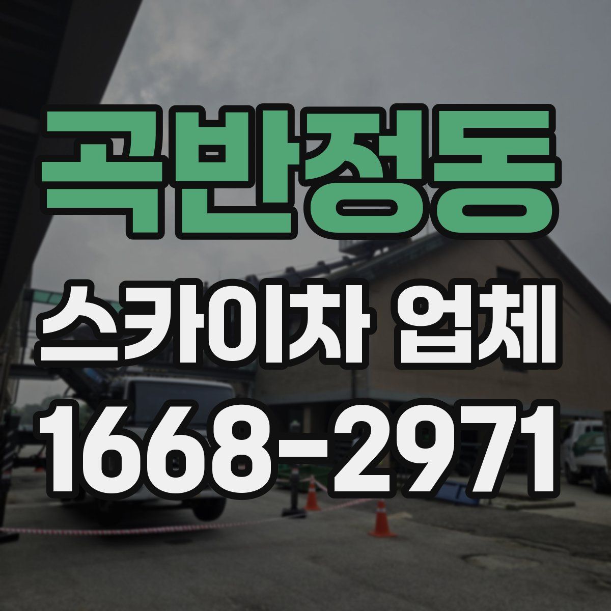 곡반정동 스카이차 업체