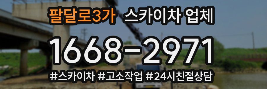팔달로3가 스카이차 업체