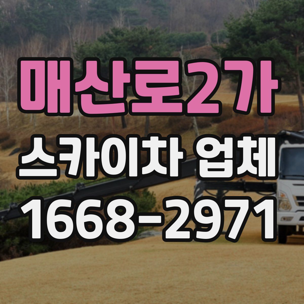 매산로2가 스카이차 업체
