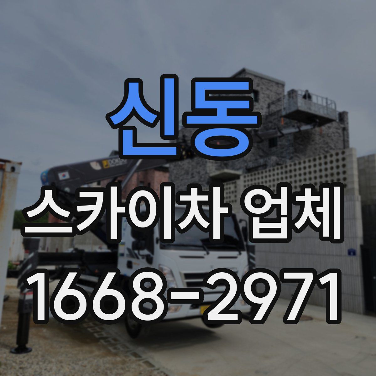 신동 스카이차 업체