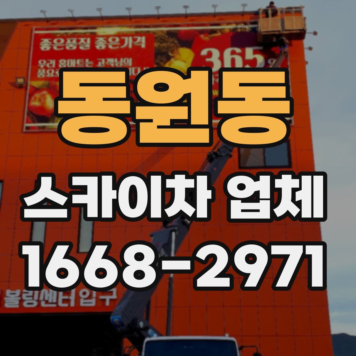 동원동 스카이차 업체