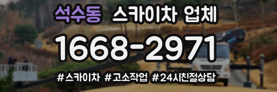 석수동 스카이차 업체