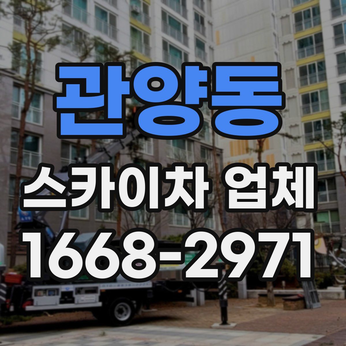 관양동 스카이차 업체