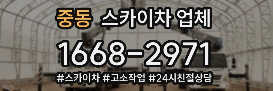 중동 스카이차 업체