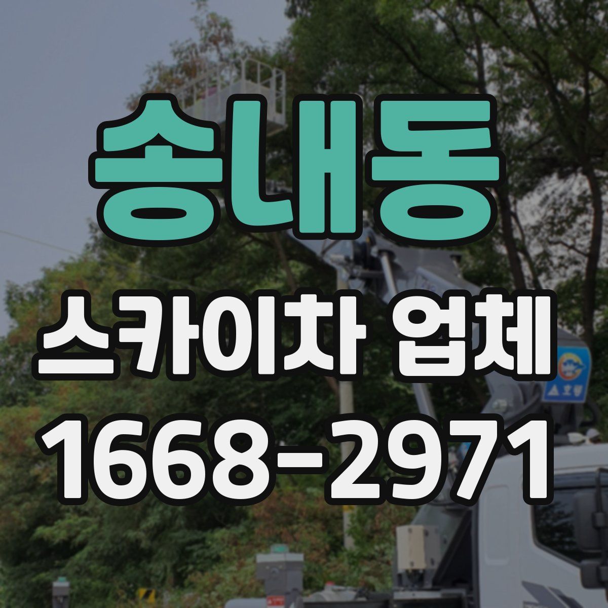 송내동 스카이차 업체