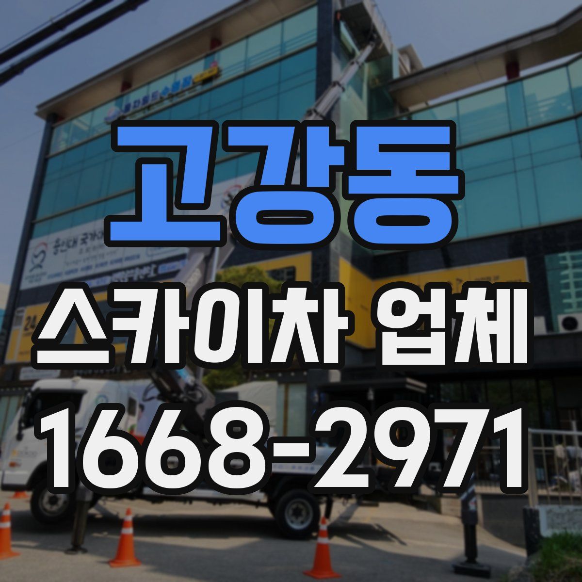 고강동 스카이차 업체