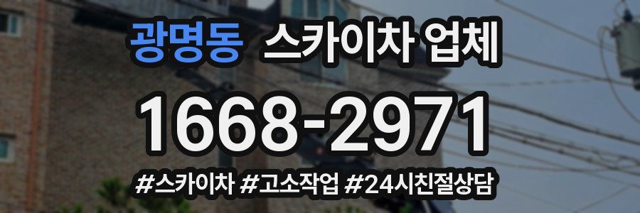 광명동 스카이차 업체