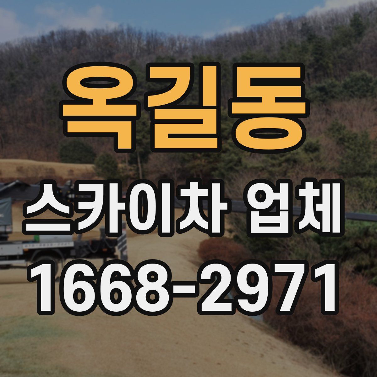 옥길동 스카이차 업체