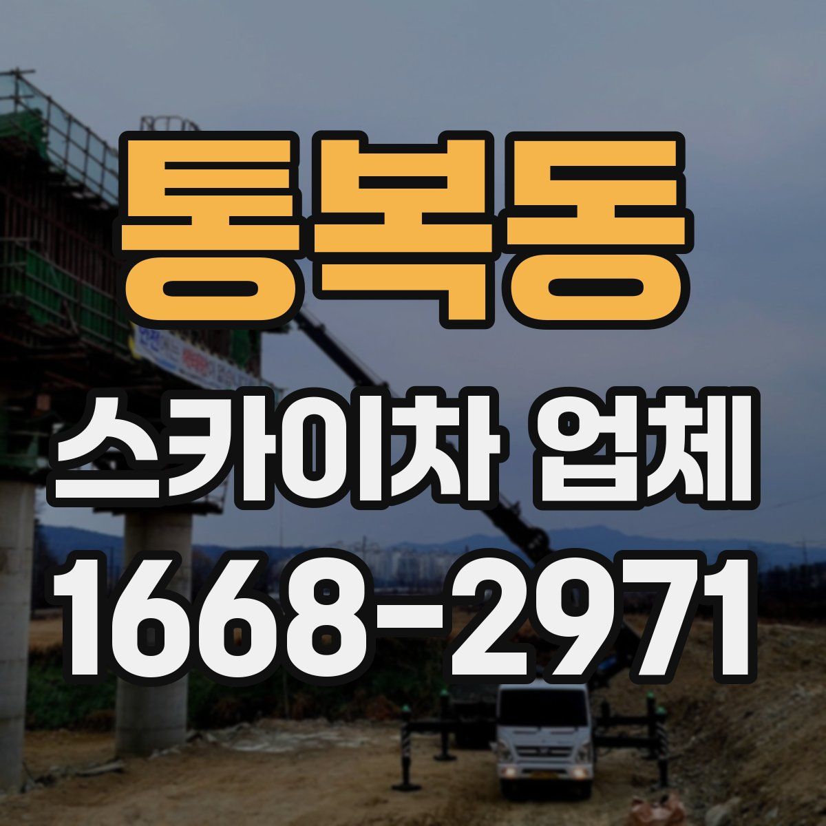 통복동 스카이차 업체