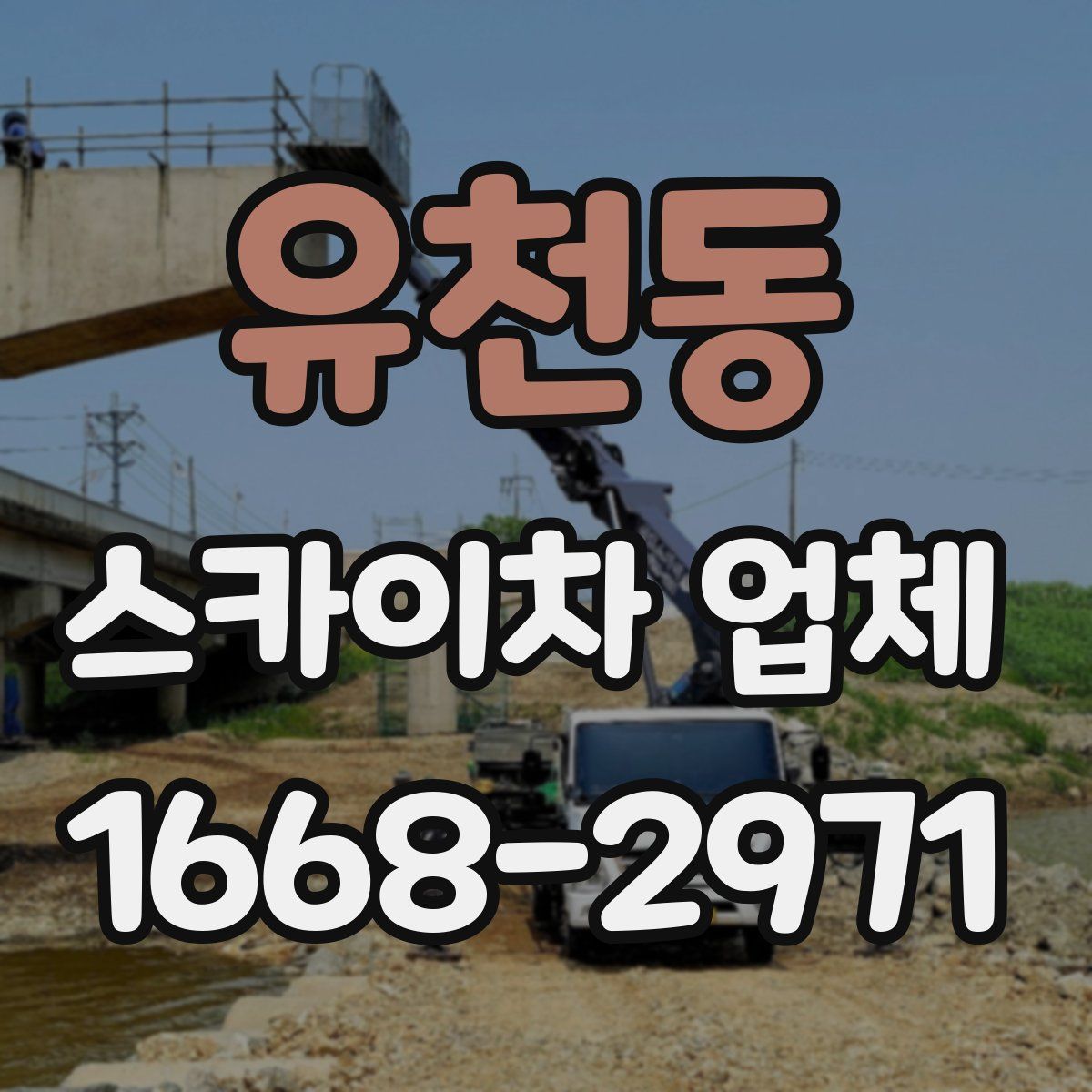 유천동 스카이차 업체