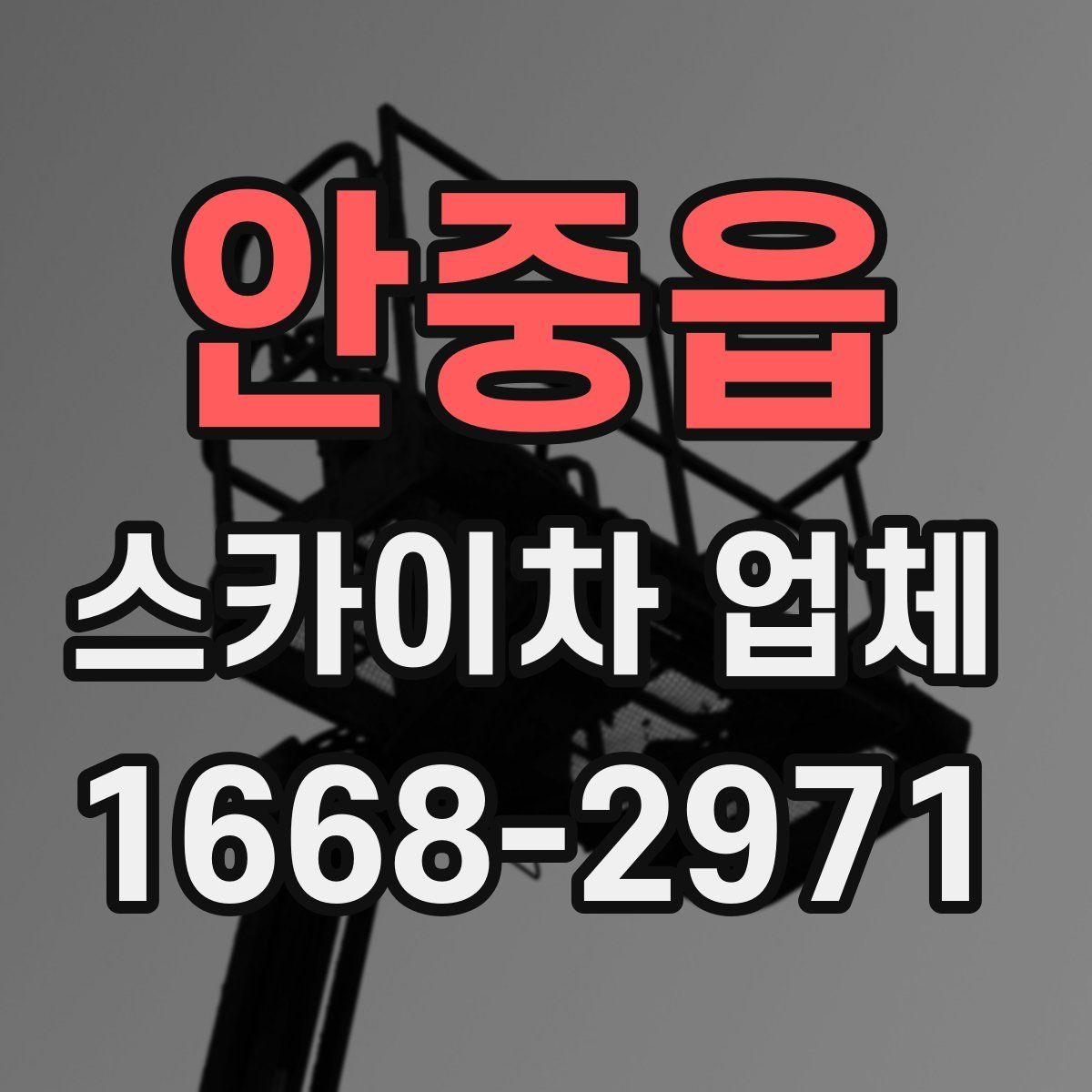 안중읍 스카이차 업체