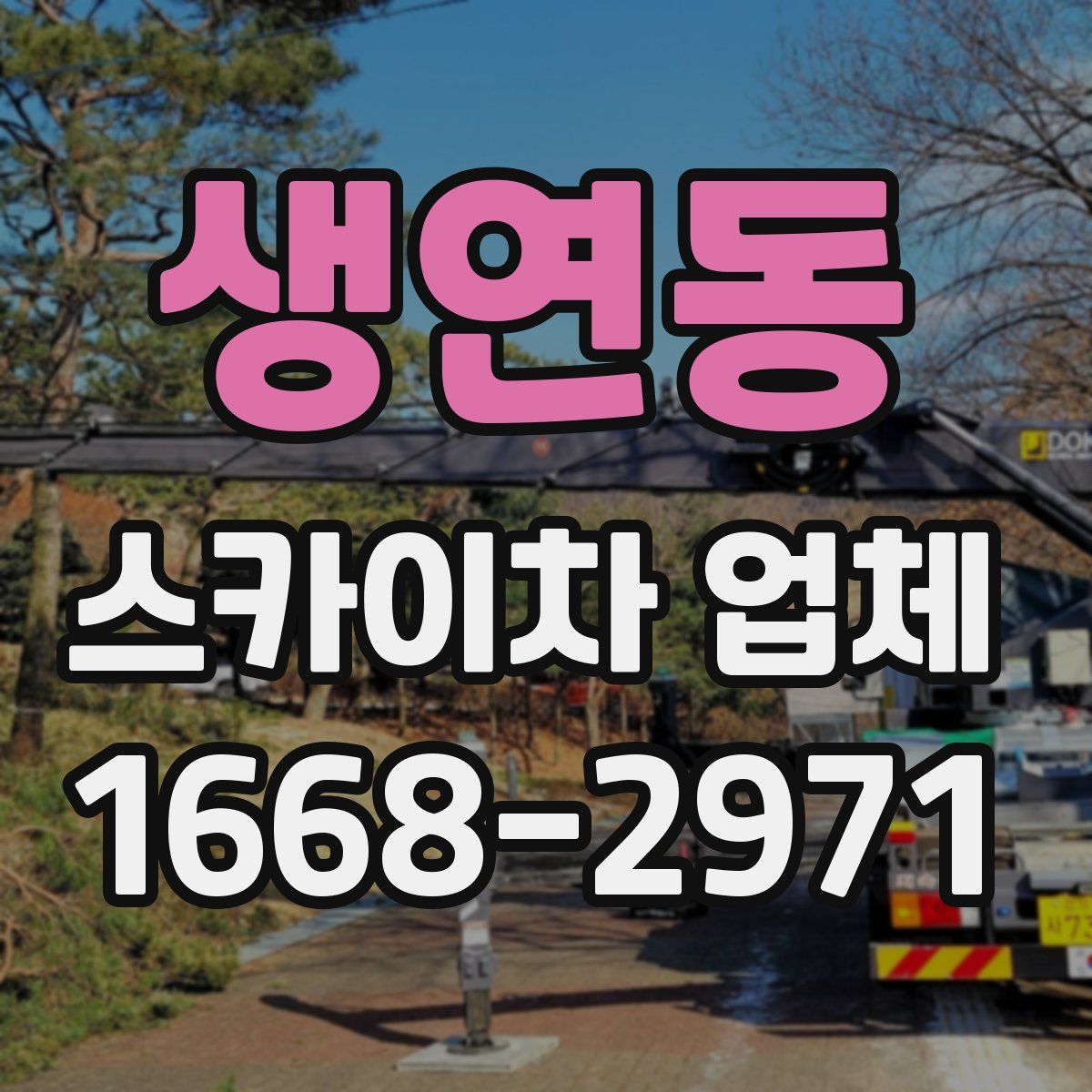 생연동 스카이차 업체