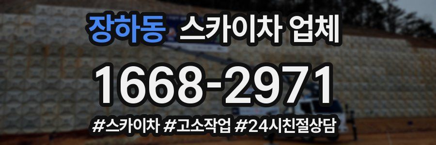 장하동 스카이차 업체