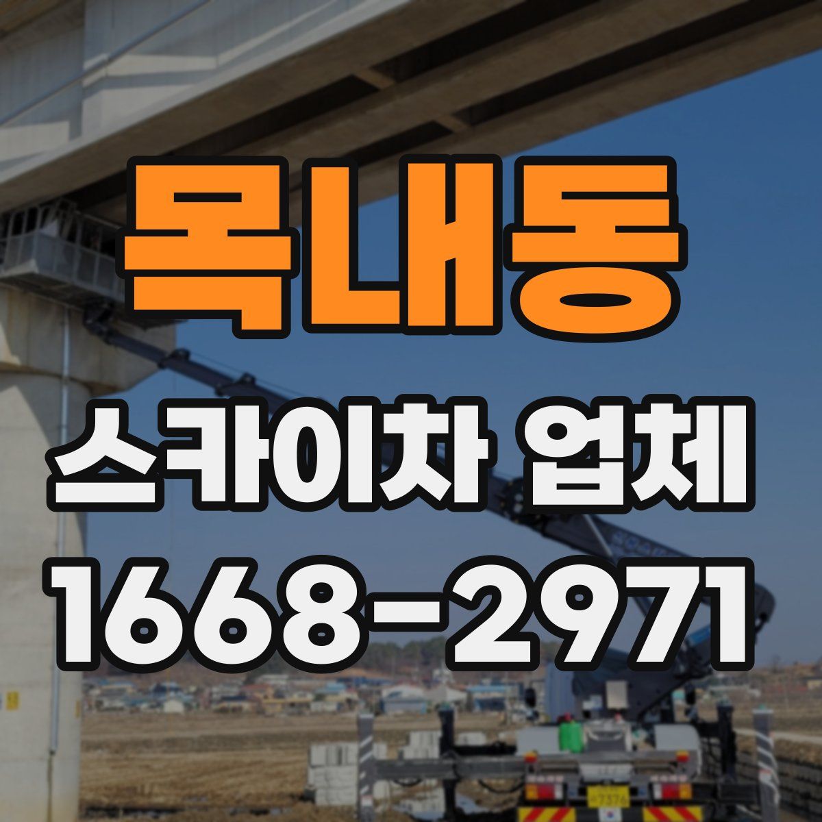 목내동 스카이차 업체