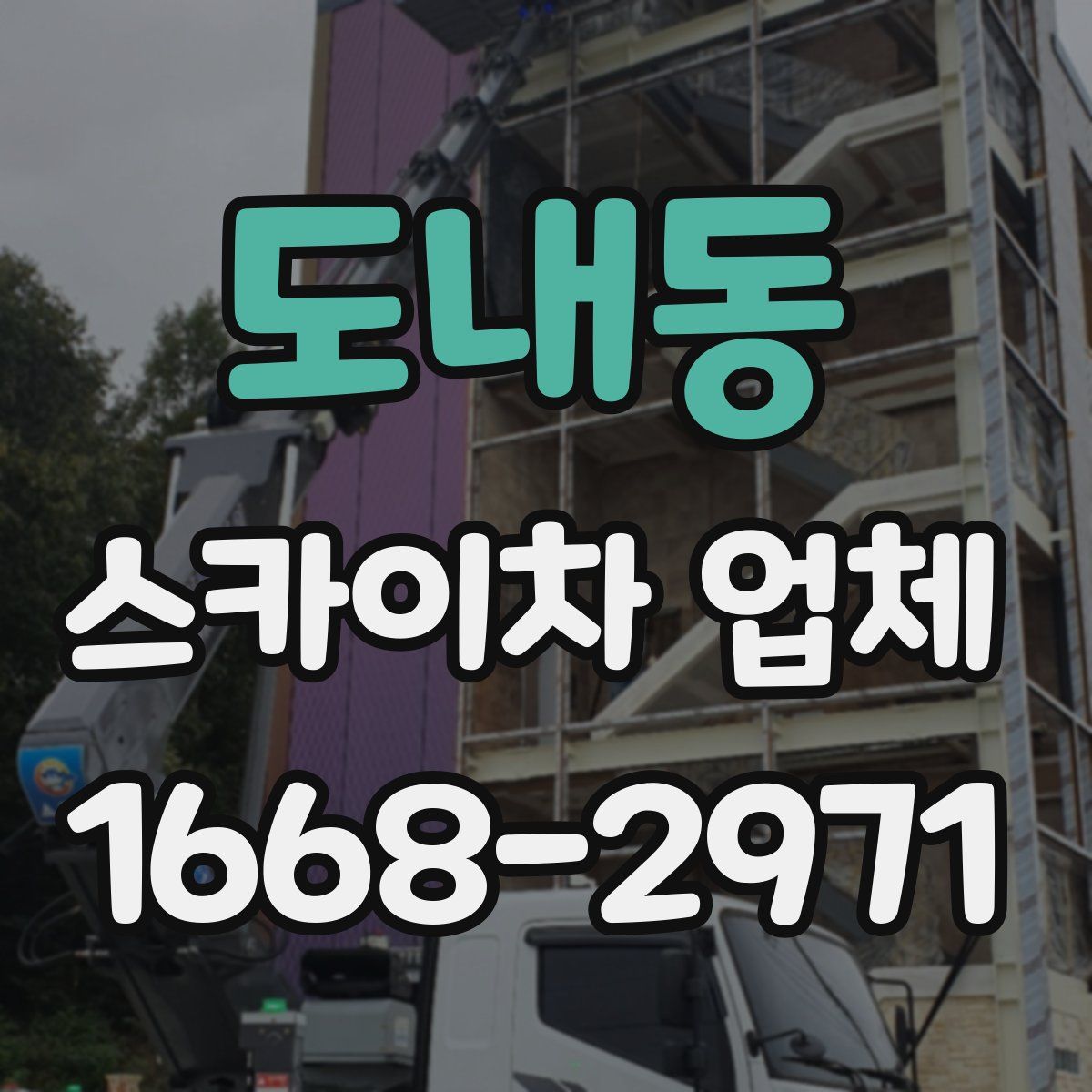 도내동 스카이차 업체