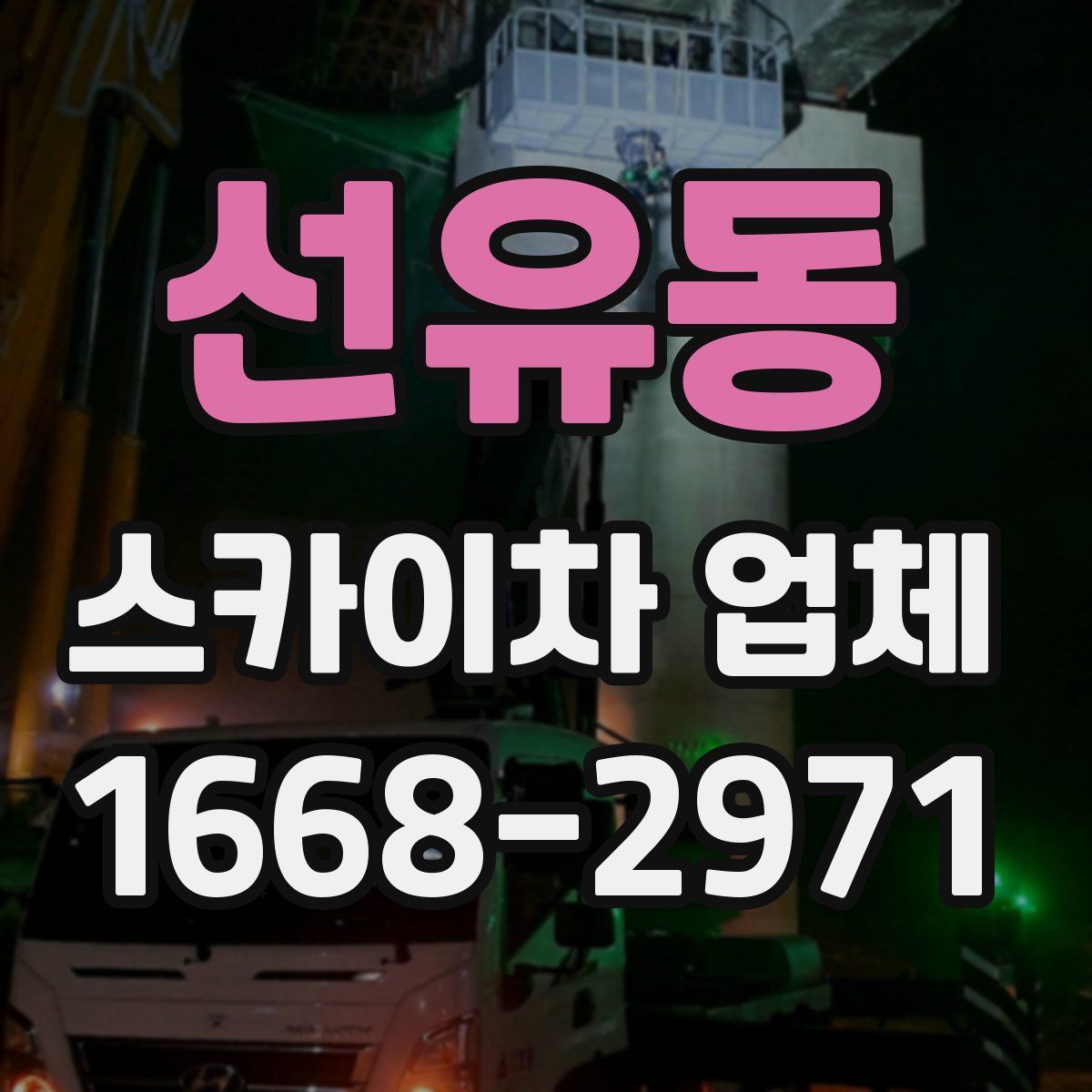 선유동 스카이차 업체