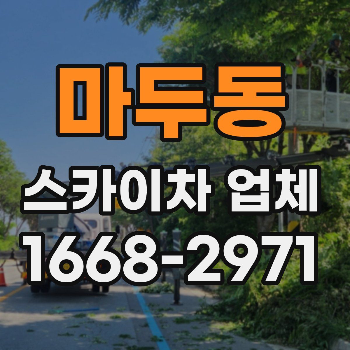 마두동 스카이차 업체