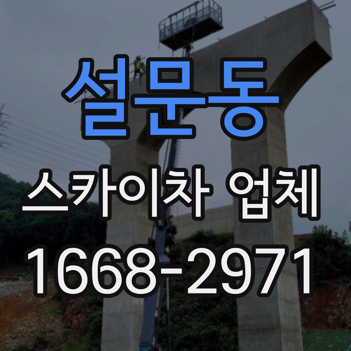 설문동 스카이차 업체