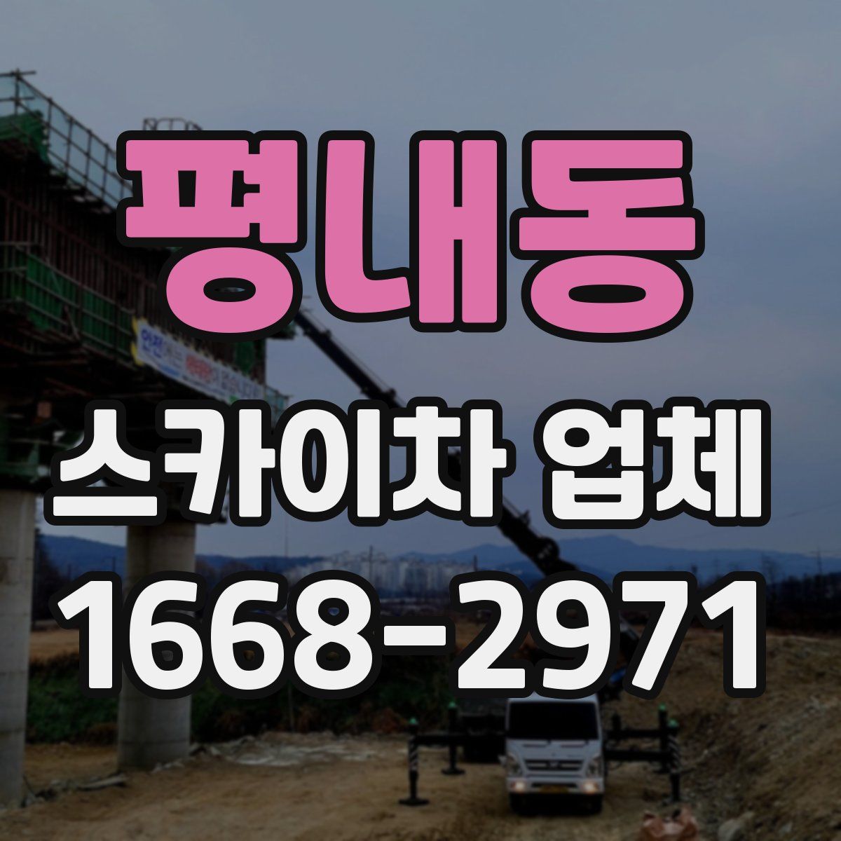 평내동 스카이차 업체