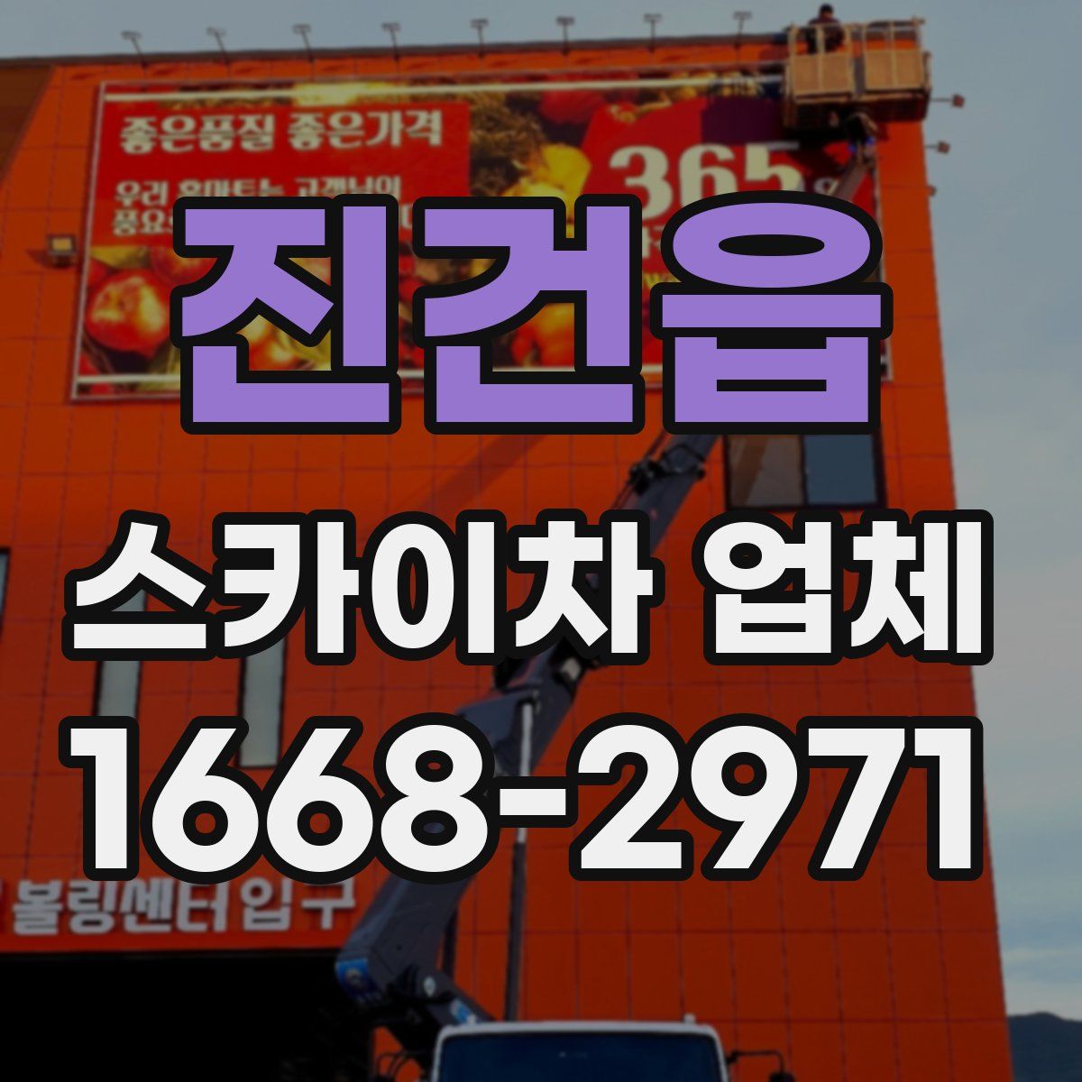 진건읍 스카이차 업체