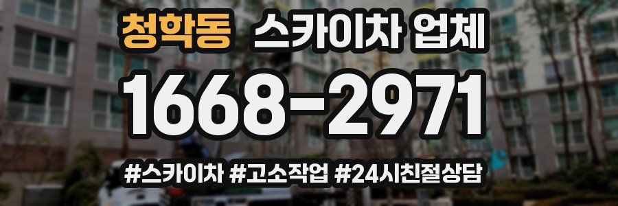 청학동 스카이차 업체