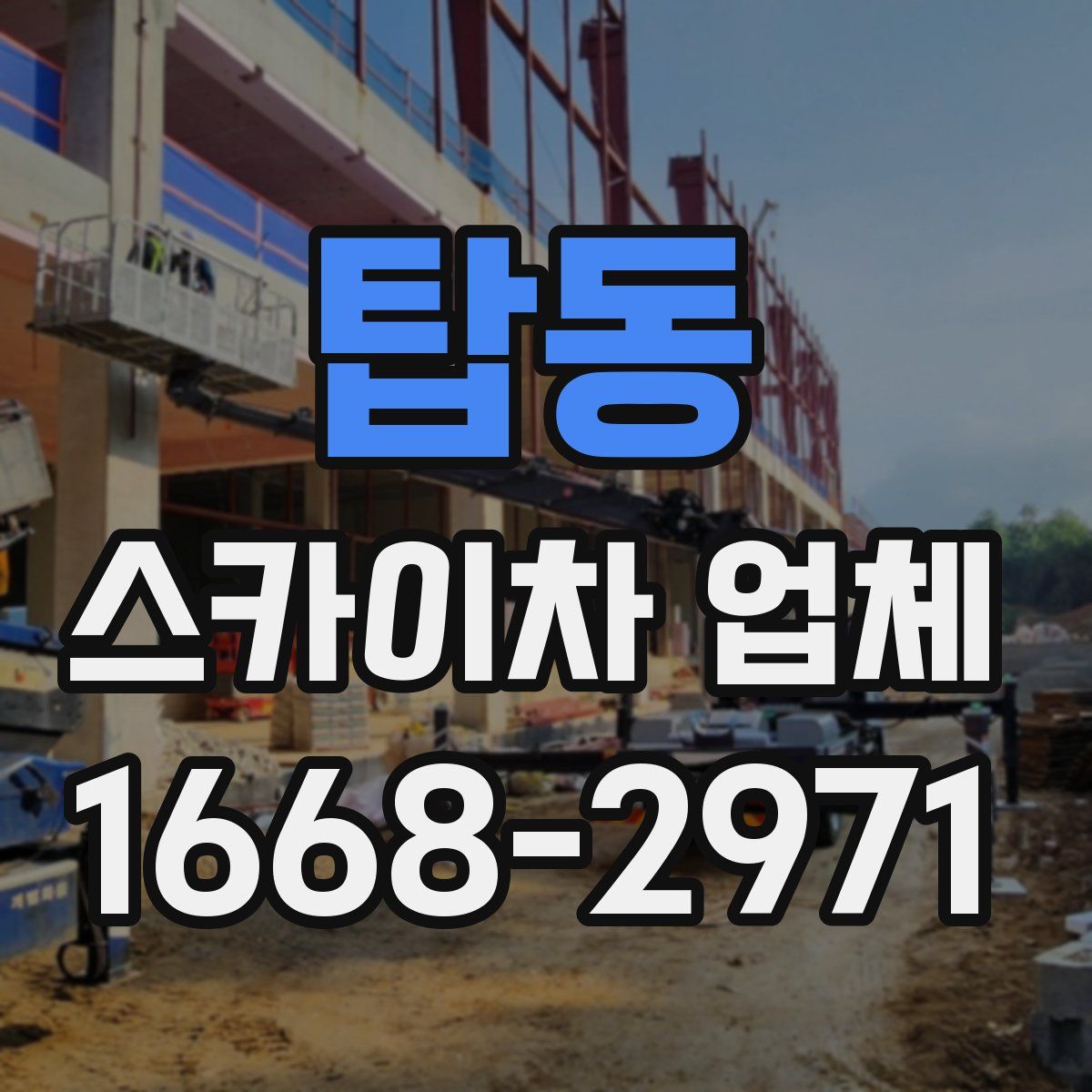 탑동 스카이차 업체