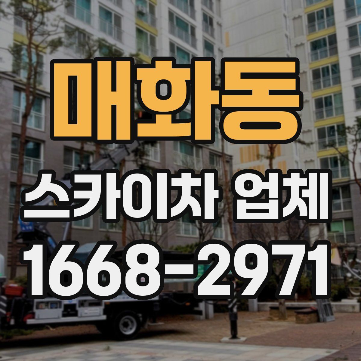 매화동 스카이차 업체