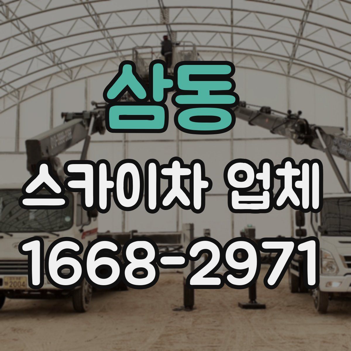 삼동 스카이차 업체
