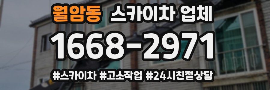 월암동 스카이차 업체