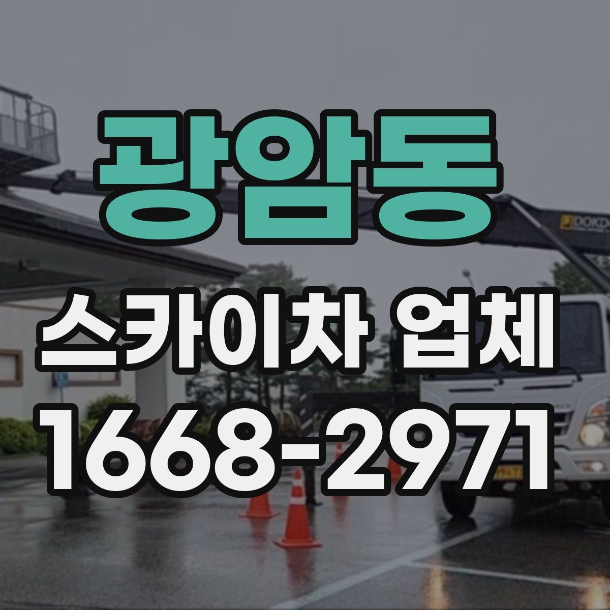 광암동 스카이차 업체