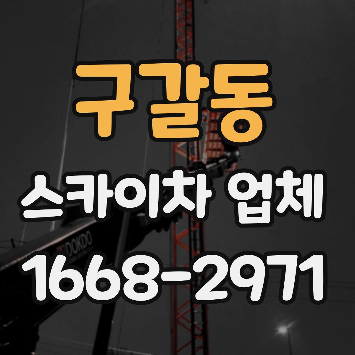 구갈동 스카이차 업체