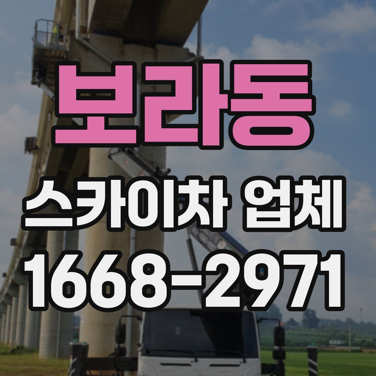 보라동 스카이차 업체