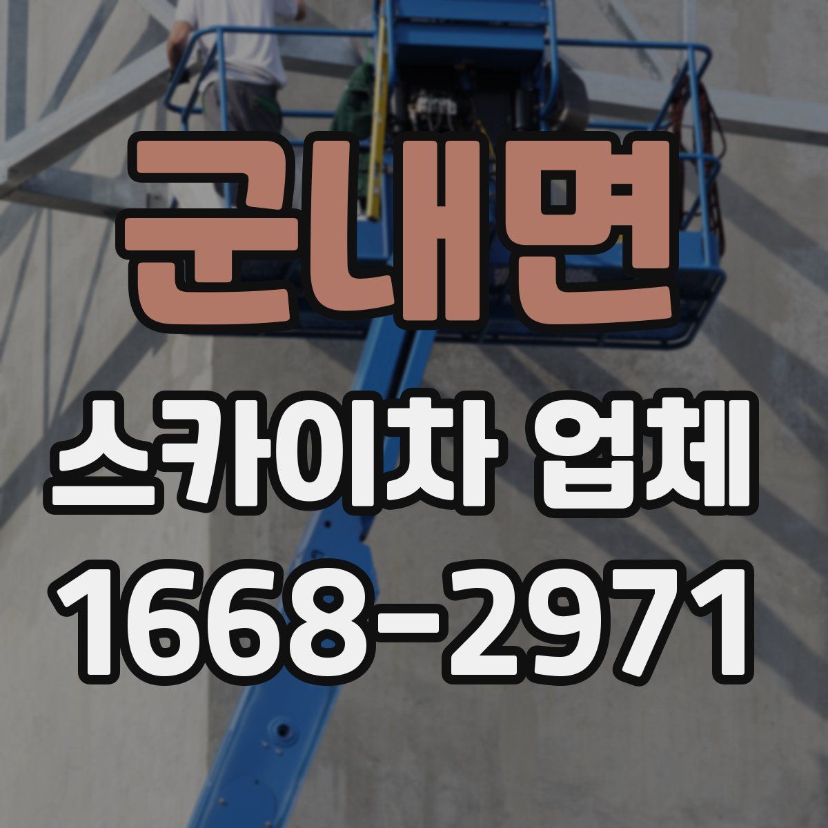 군내면 스카이차 업체