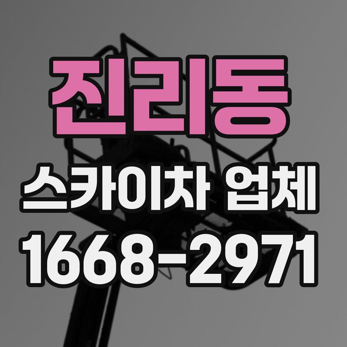 진리동 스카이차 업체
