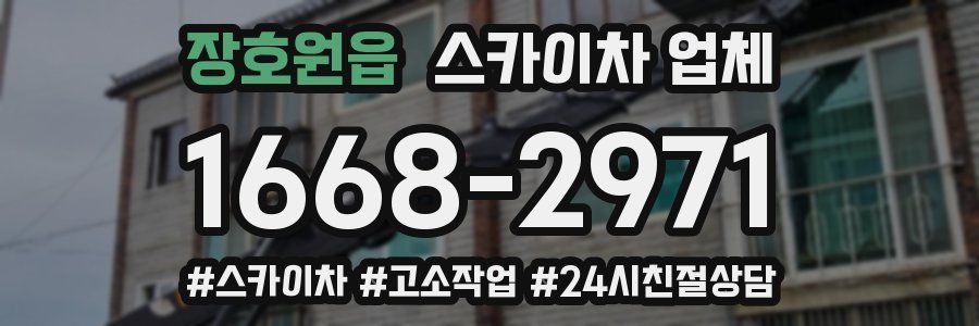 장호원읍 스카이차 업체