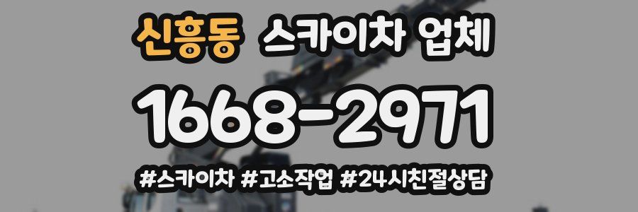 신흥동 스카이차 업체